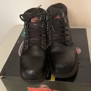 Brahma | Shoes | Brahma Mens Steel Toe Slip Work Boots Size  display picture 1